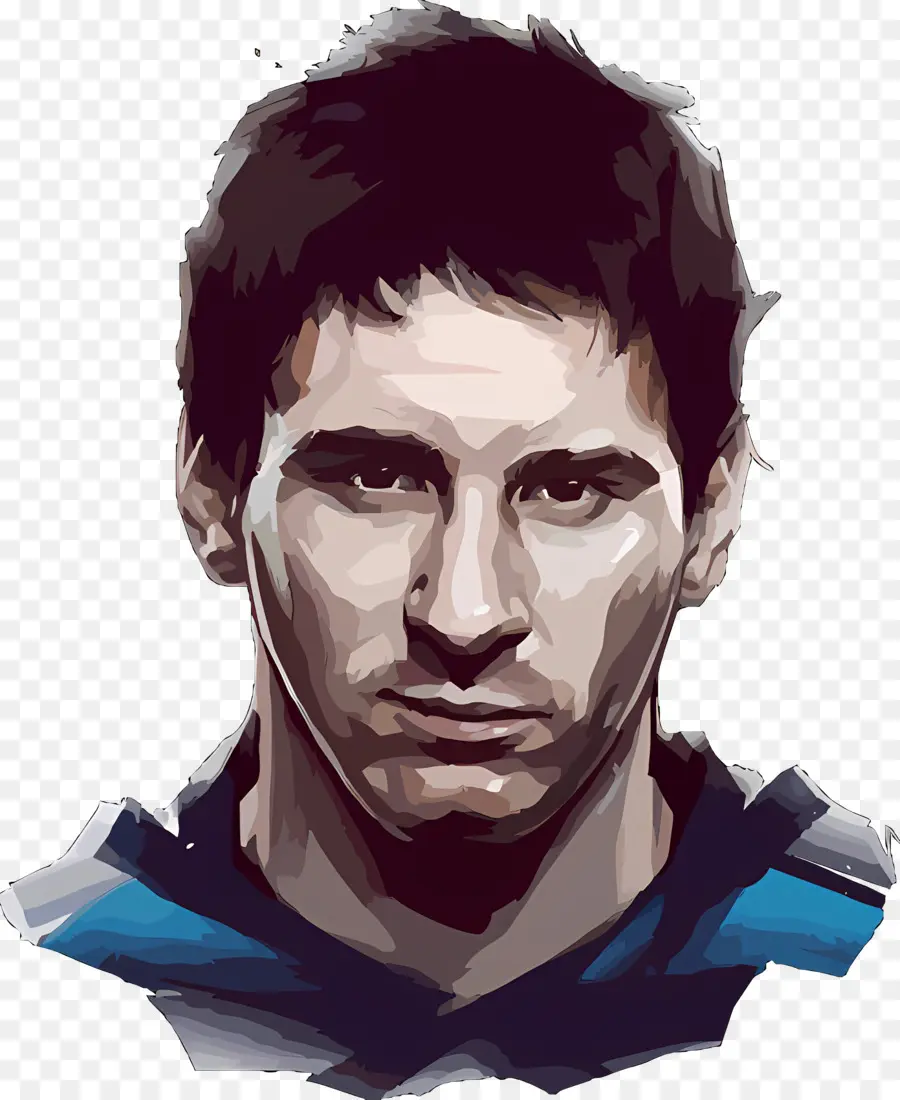 Lionel Messi，Portre PNG