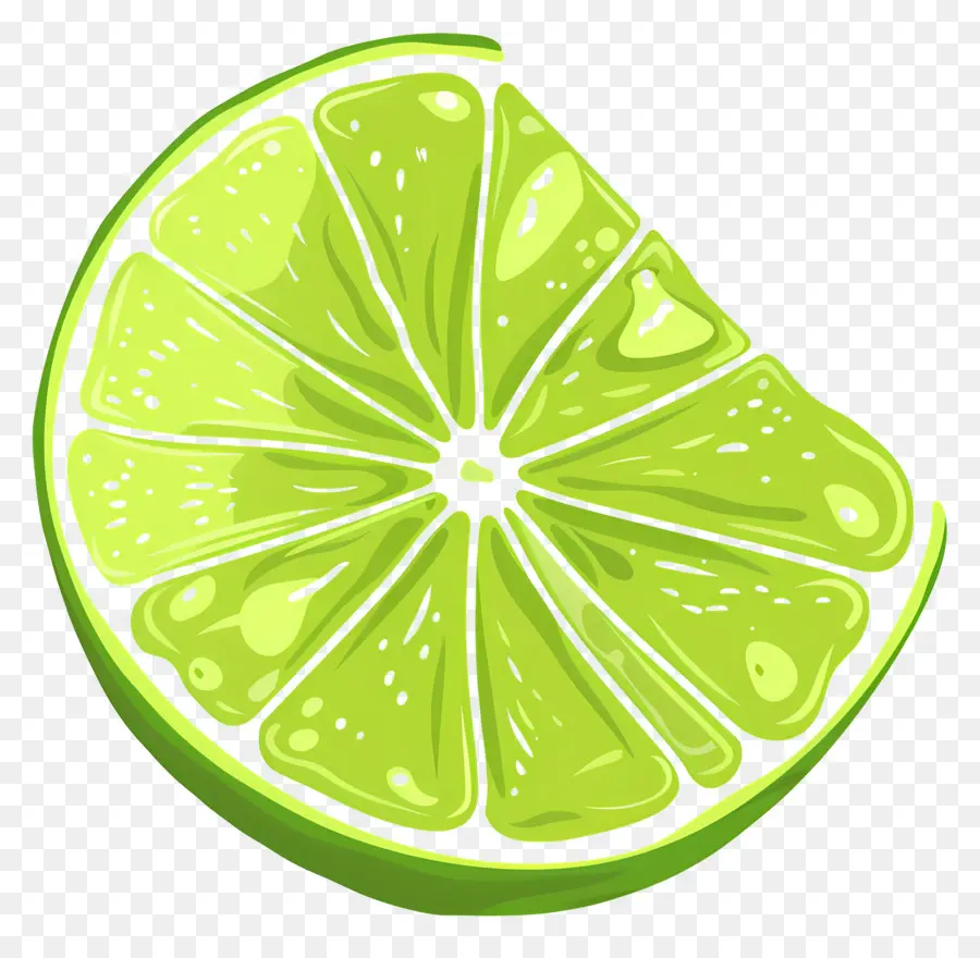 Yeşil Limon，Kireç Dilim PNG