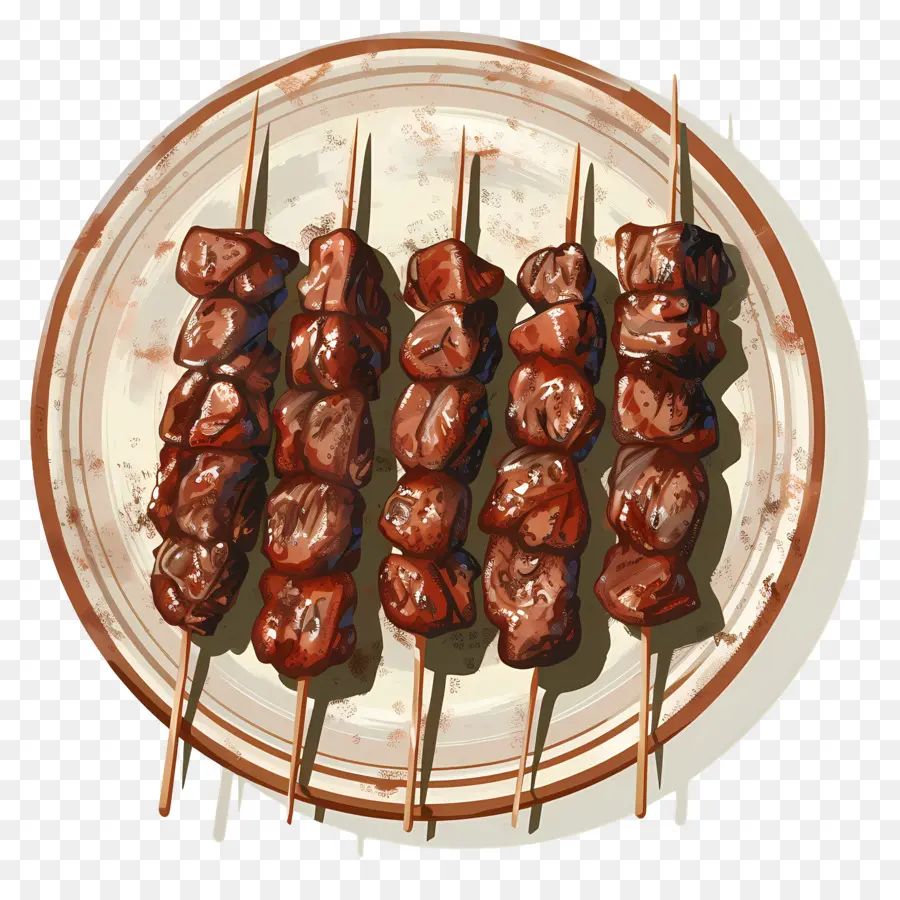 Arrosticini，Şişler PNG