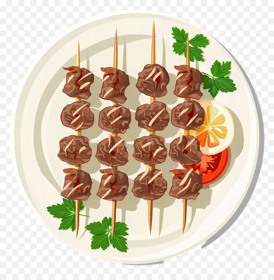 Arrosticini，Şişler PNG