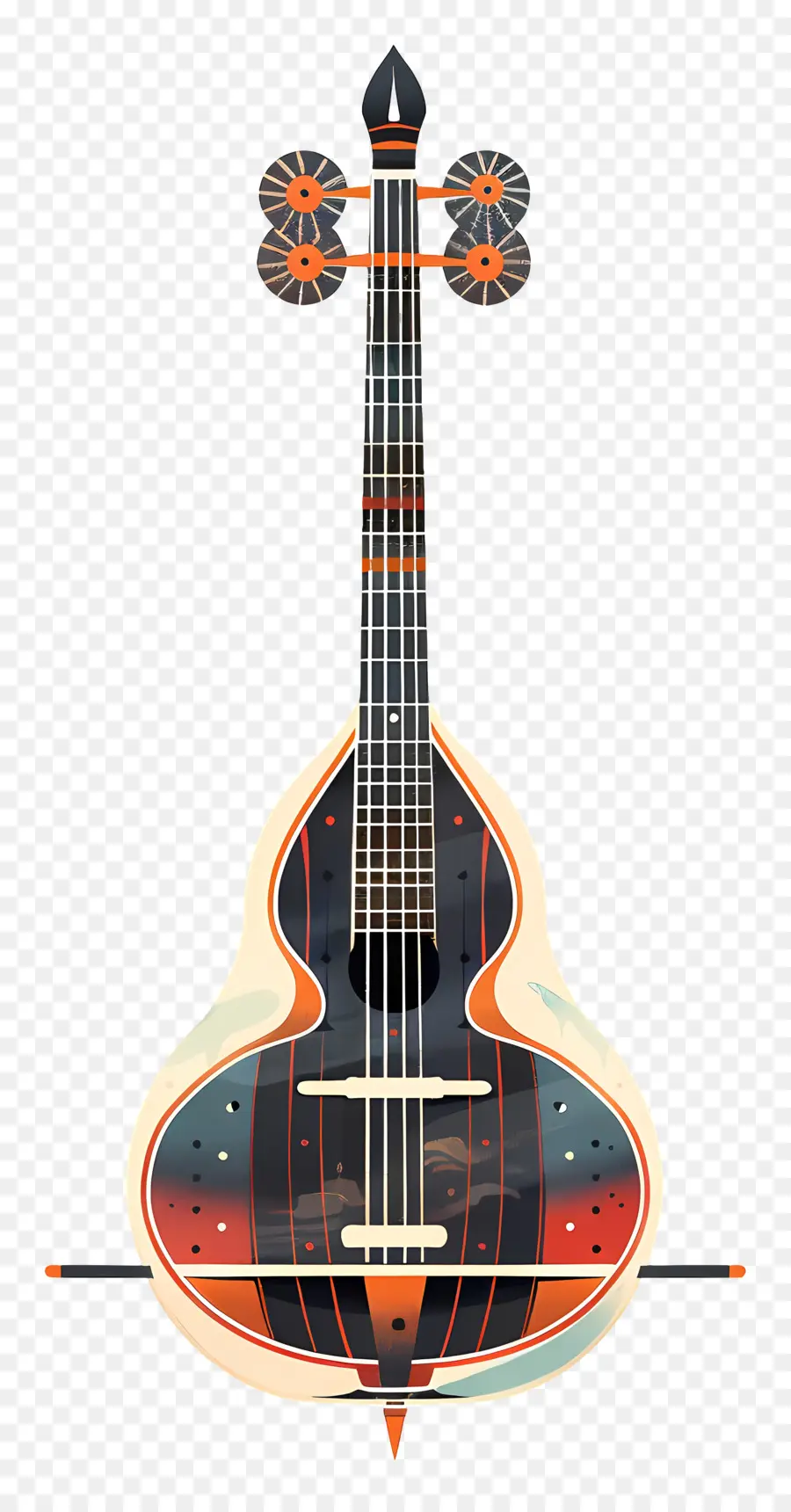 Şamisen，Mandolin PNG