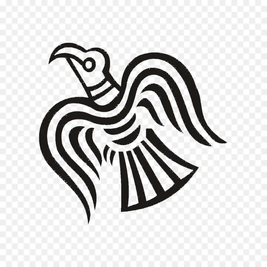 Ravens Logosu，Kuş Siluet PNG