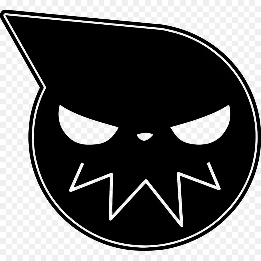 Soul Eater Logosu，Siyah PNG