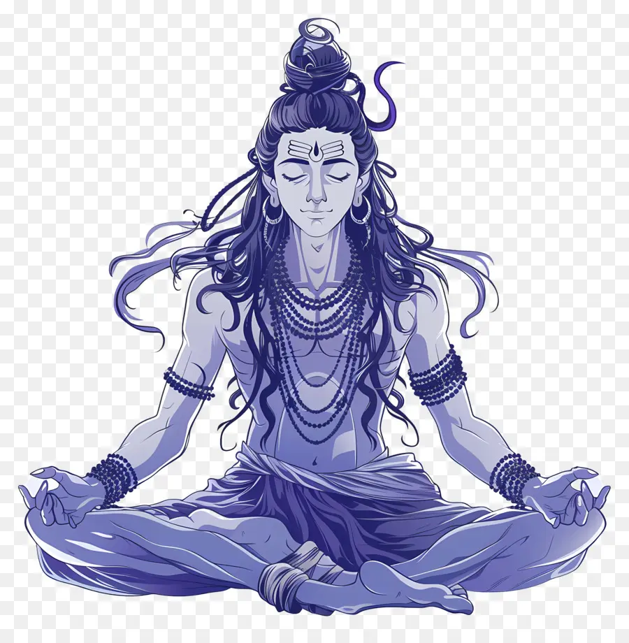 Shiva，Meditasyon PNG