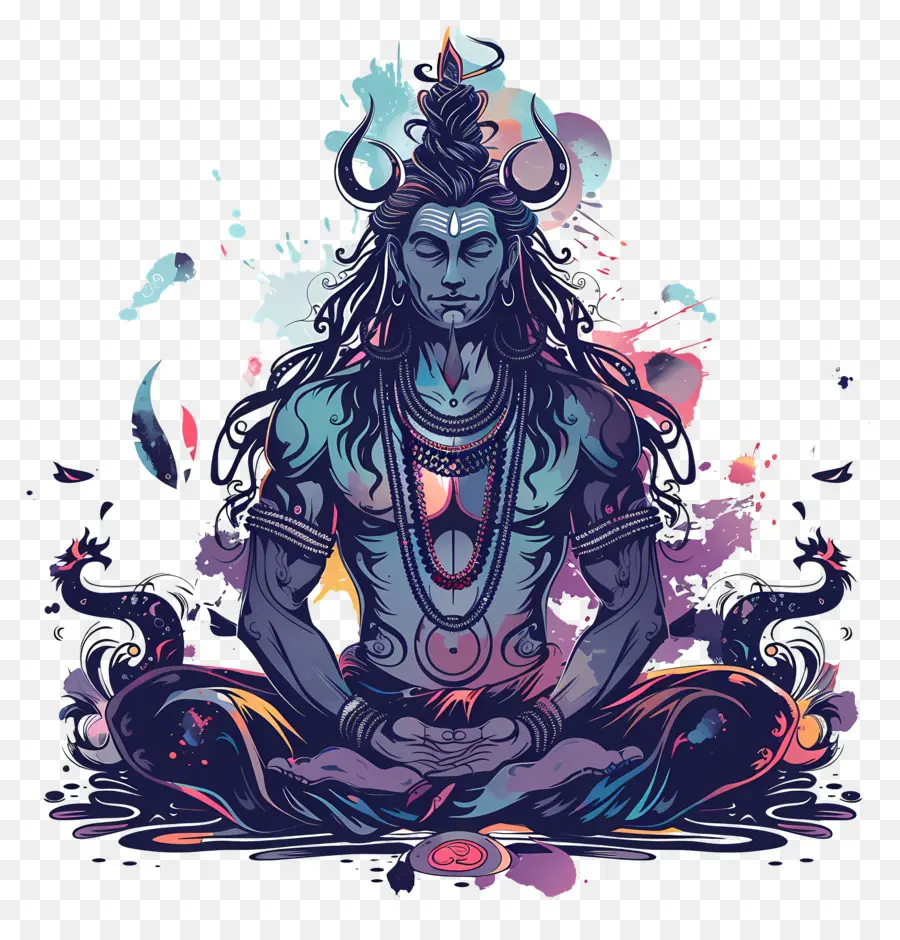 Shiva，Meditasyon PNG