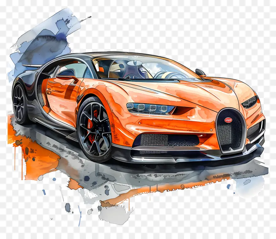 Bugatti Chiron Süper Spor，Araba PNG