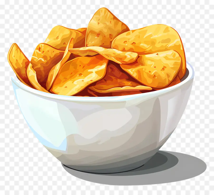 Bir Kase Cips，Nacho PNG