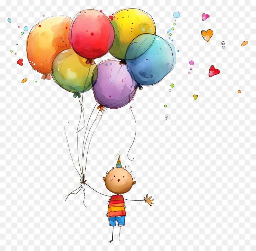 Doğum Günü Dileği，Balonlar PNG