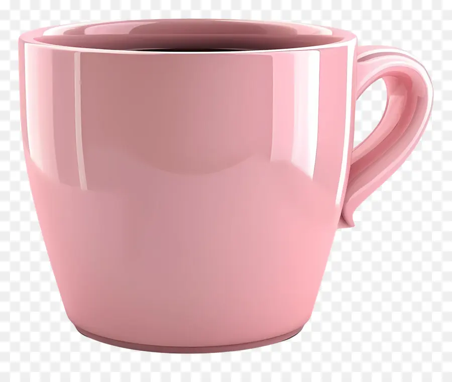 Kahve Fincanı，Pembe Kupa PNG