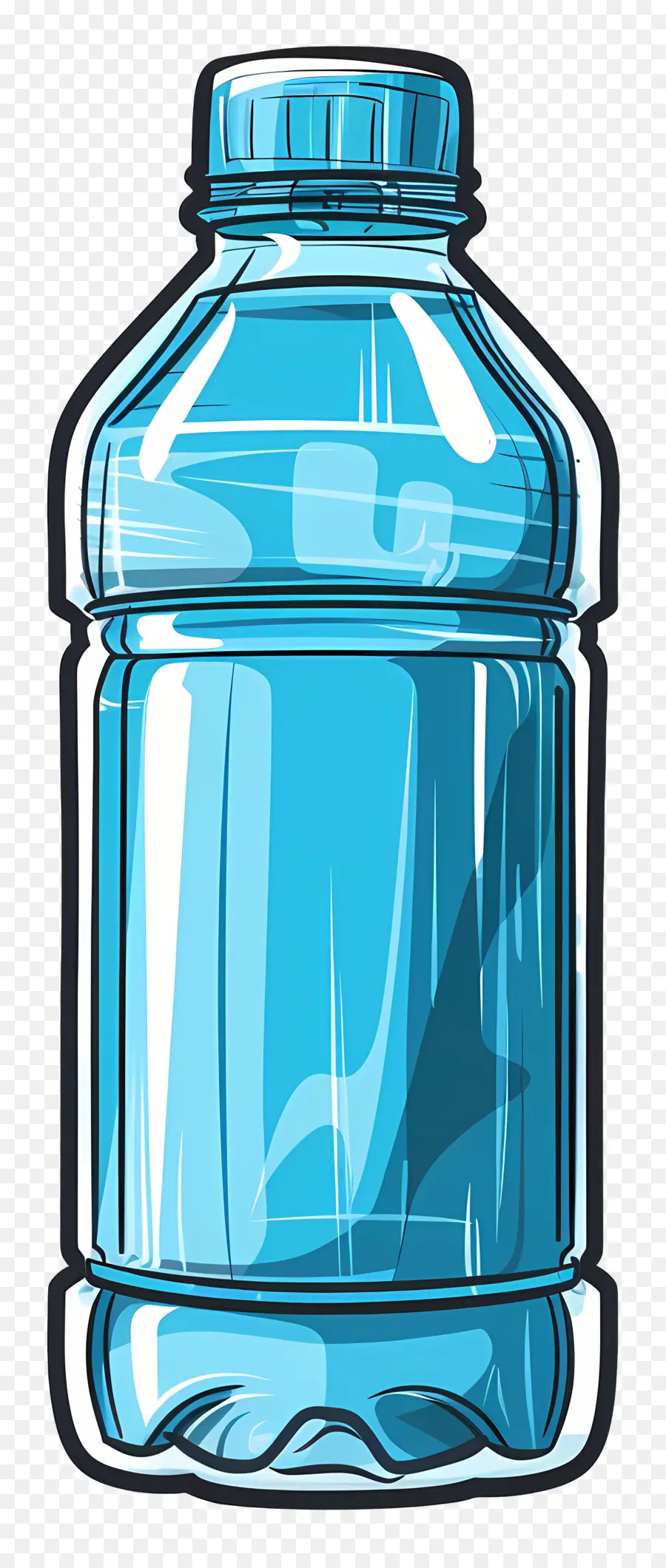 Su şişesi，Plastik PNG