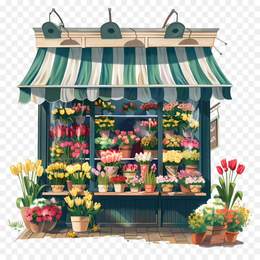 Bahar çiçek Dükkanı，çiçekçi Dükkanı PNG