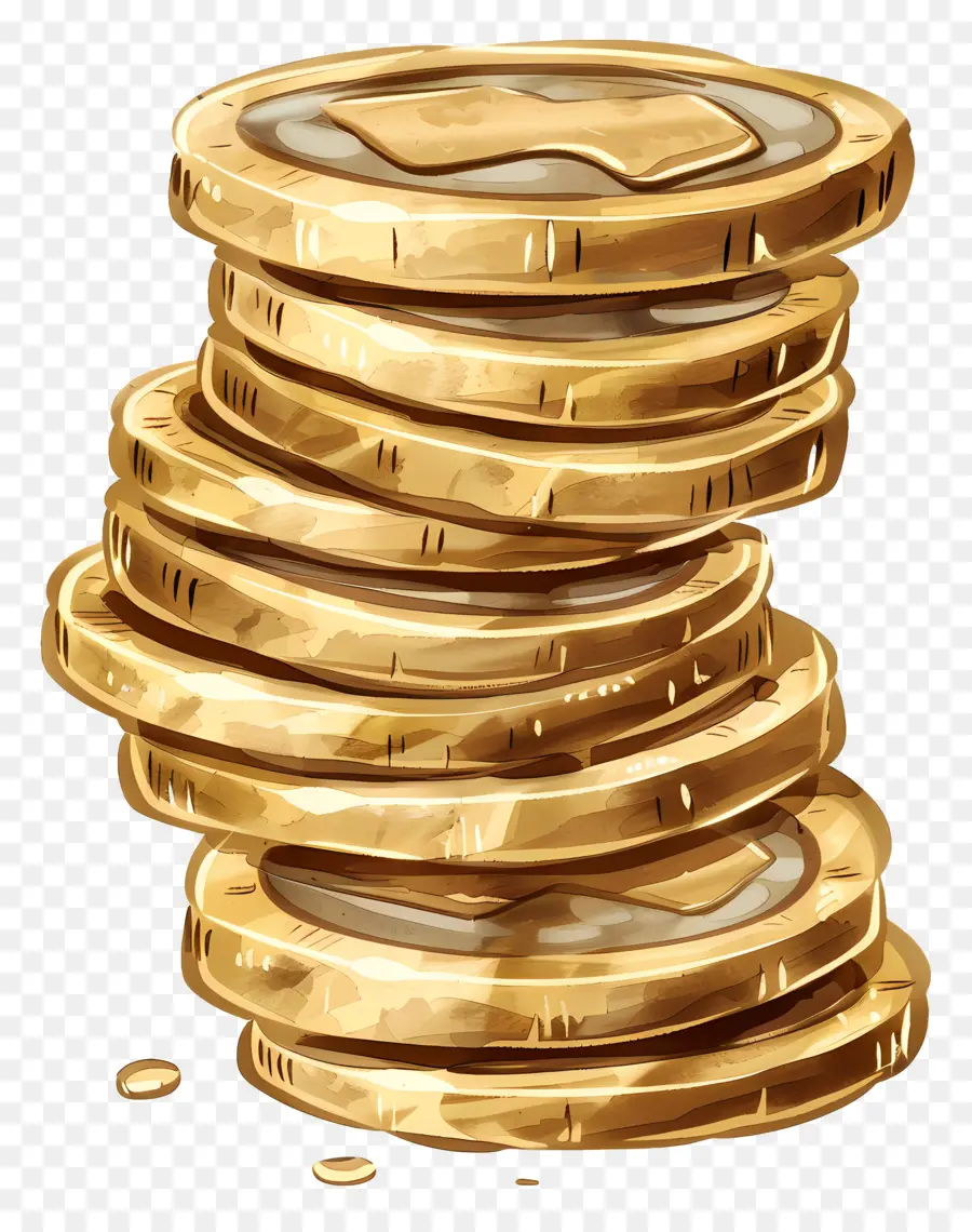 Sikke Yığını，Altın Paralar PNG