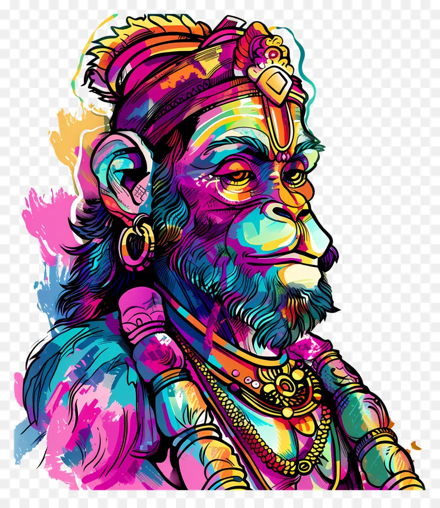 Hanuman，Maymun PNG