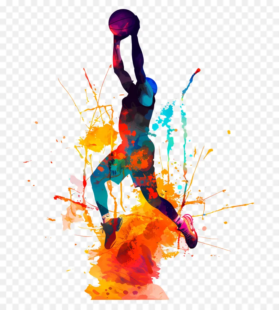 Basketbol Silueti，Basketbol Oyuncusu PNG