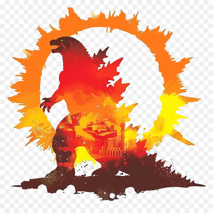 Godzilla，Patlama PNG