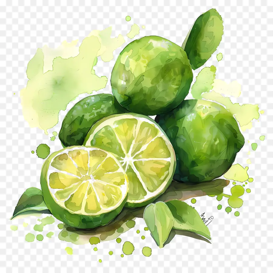 Limon，Yeşil Limonlar PNG