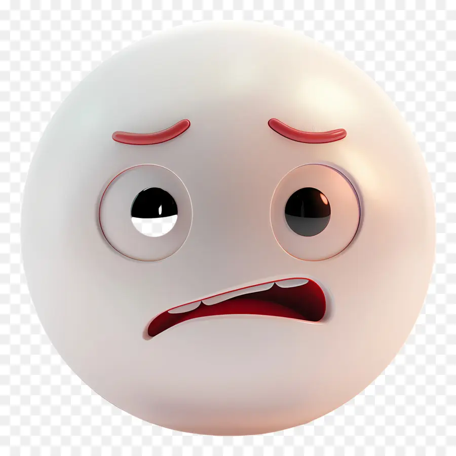 Emoji，Endişeli Emoji PNG