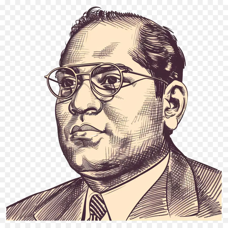 Bhimrao Ramji Ambedkar，Portre PNG