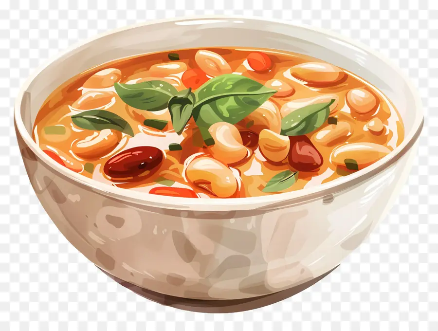 Makarna Ve Fagioli，Çorba PNG