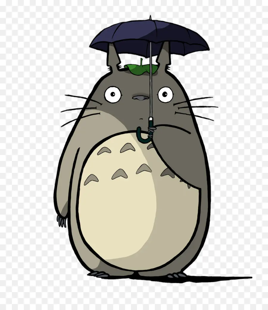 Stüdyo Ghibli，Şemsiyeli Totoro PNG