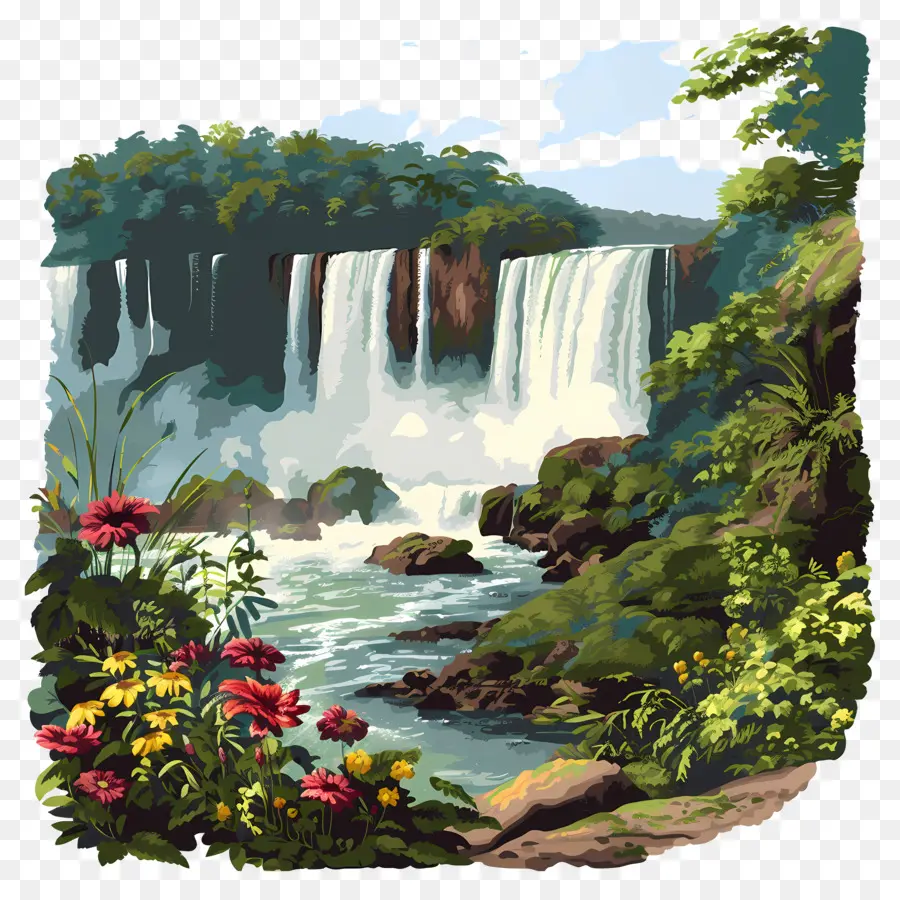 ıguazu Falls，şelale PNG