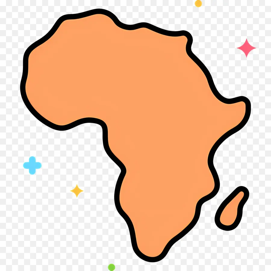 Afrika Haritası，Afrika PNG