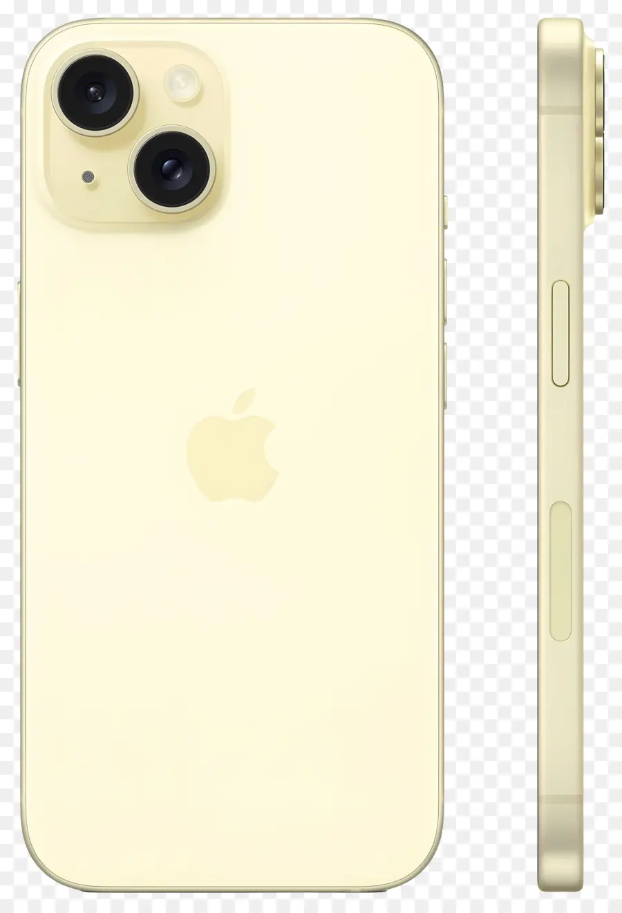 Iphone 15，Beyaz Akıllı Telefon PNG