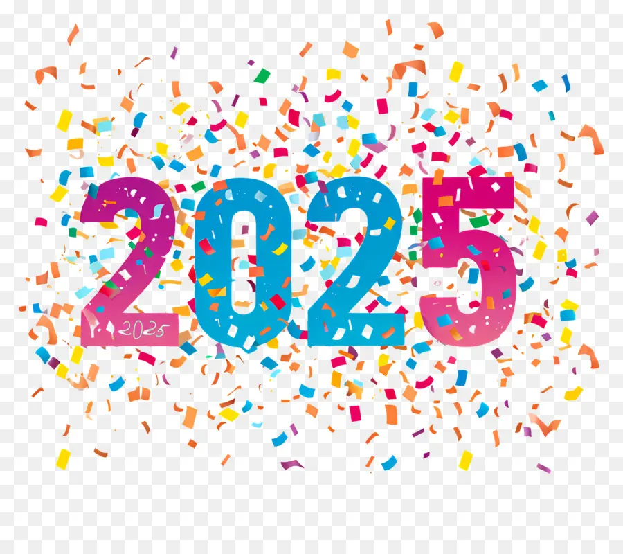 Yeni Yıl 2025，2025 İşaret PNG