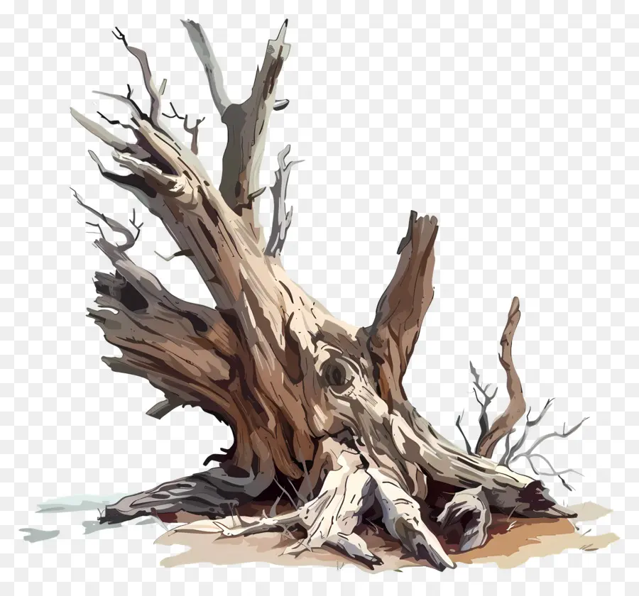 Düşmüş Ağaç，ölü Ağaç Güdük PNG