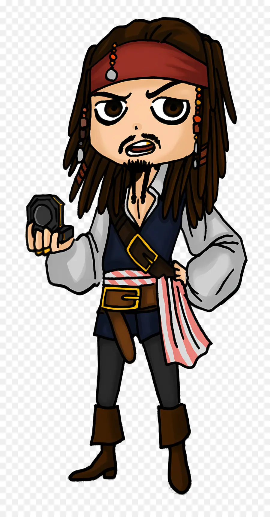 Kaptan Jack Sparrow，Korsan Karakteri PNG