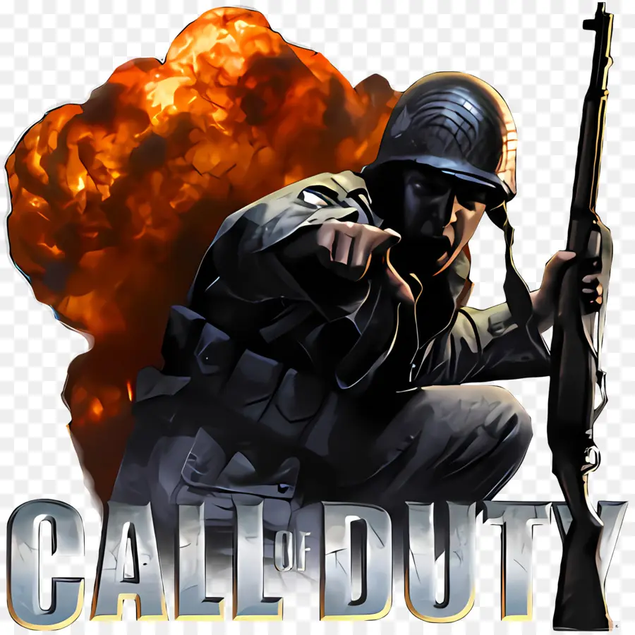 Call Of Duty Logosu，Askeri PNG