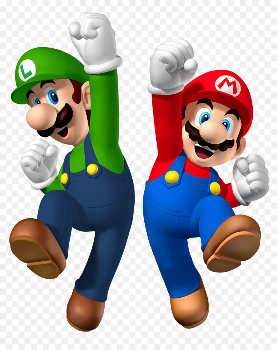 Luigi Mario，Çizgi Film Karakterleri PNG