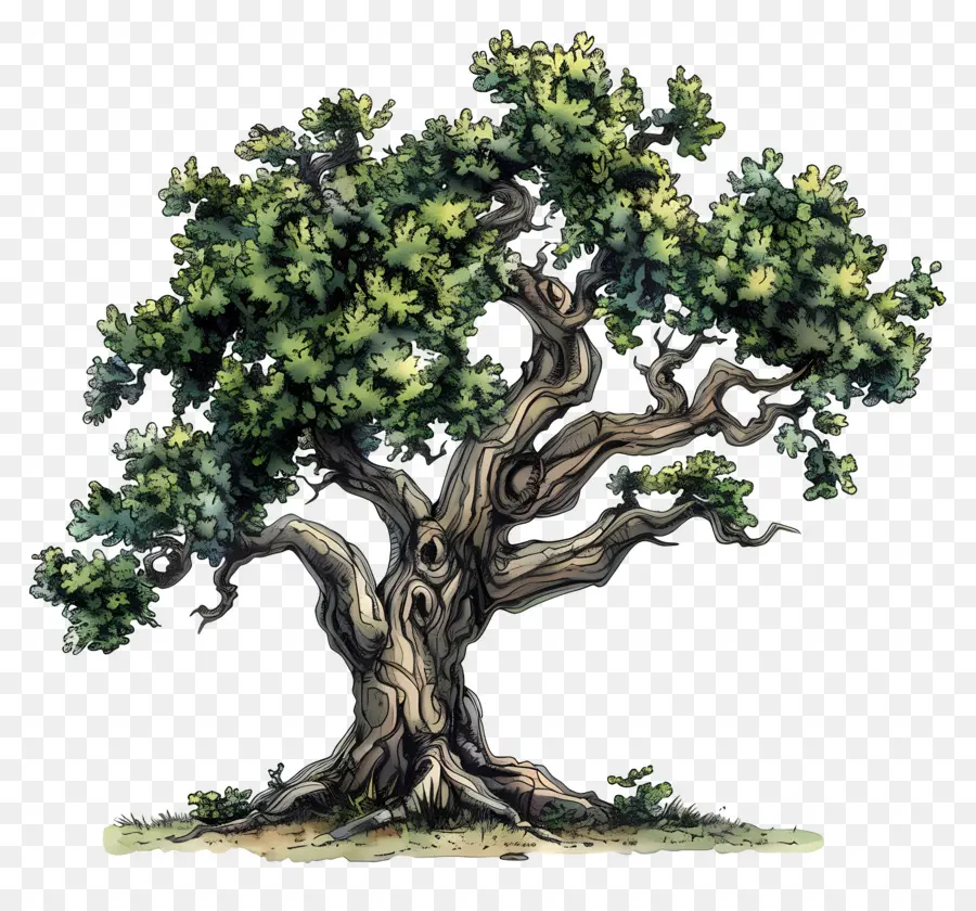 Meşe Ağacı，Antik Zeytin Ağacı PNG