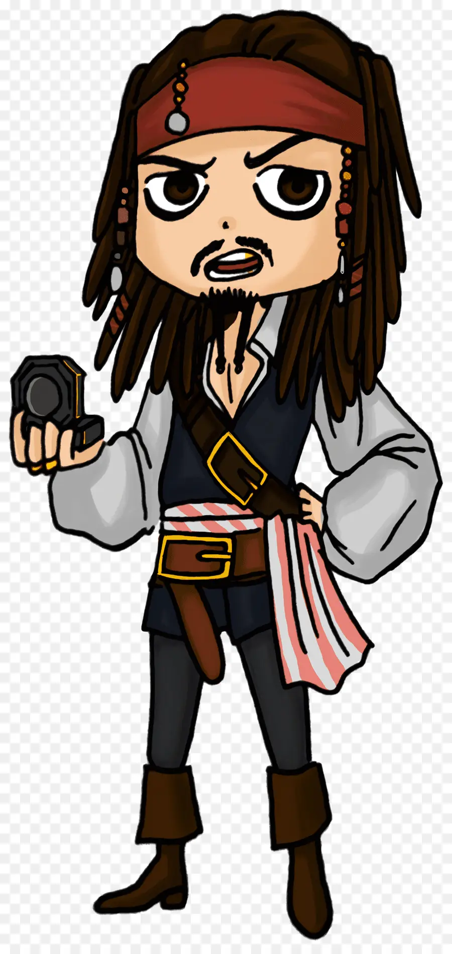 Kaptan Jack Sparrow，Korsan Karakteri PNG