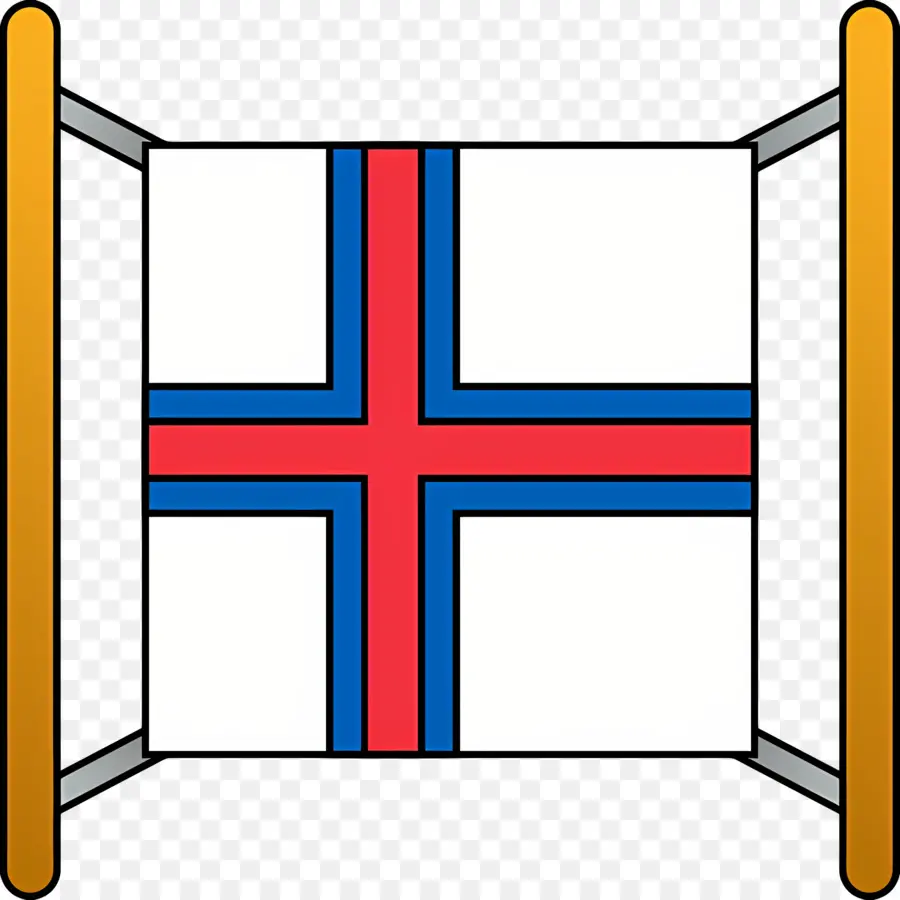 Faroe Adaları Bayrağı，Bayrak PNG