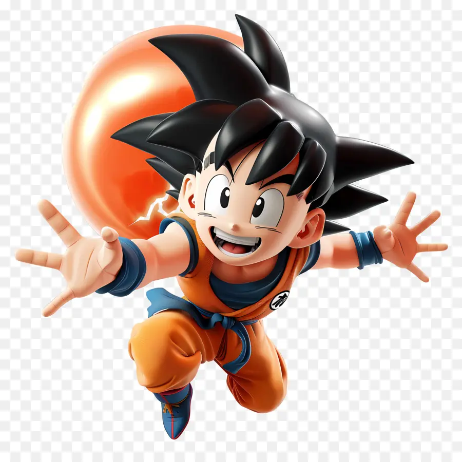 Ejderha Topu，Goku PNG