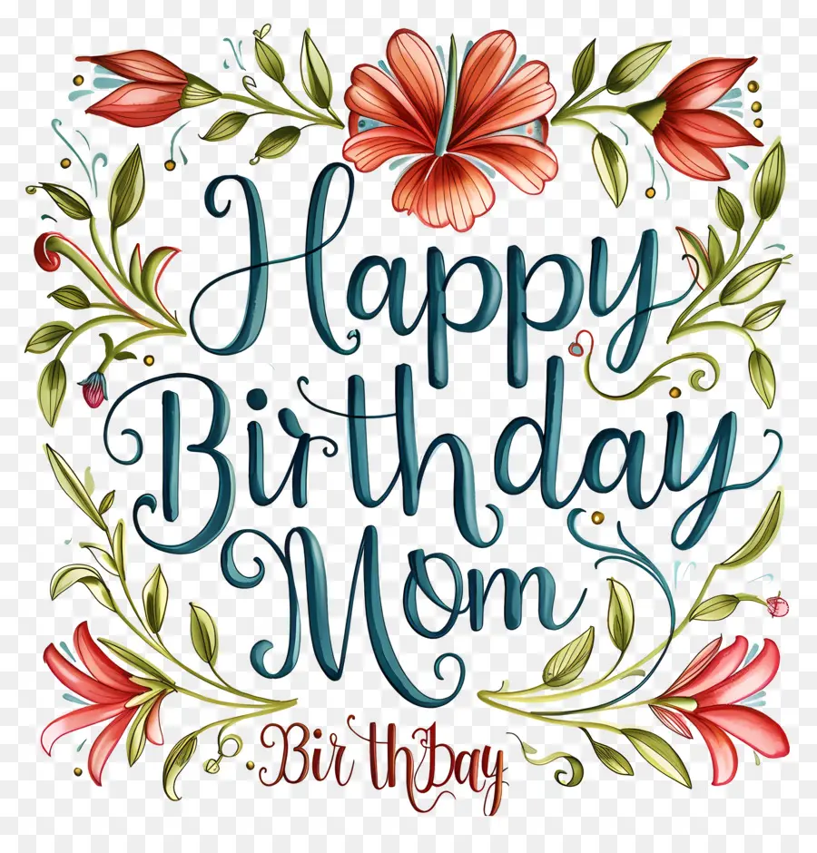 Doğum Günün Kutlu Olsun Anne，Doğum Günü Kartı PNG