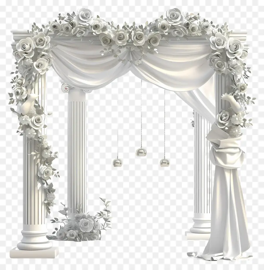 Düğün Dekorasyon，Kemer PNG