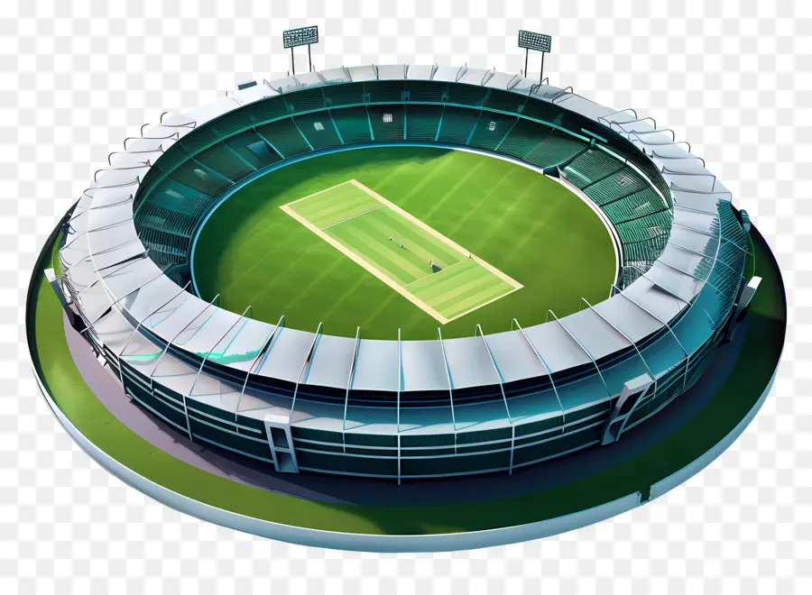 Kriket Stadyumu，Dairesel Bina PNG
