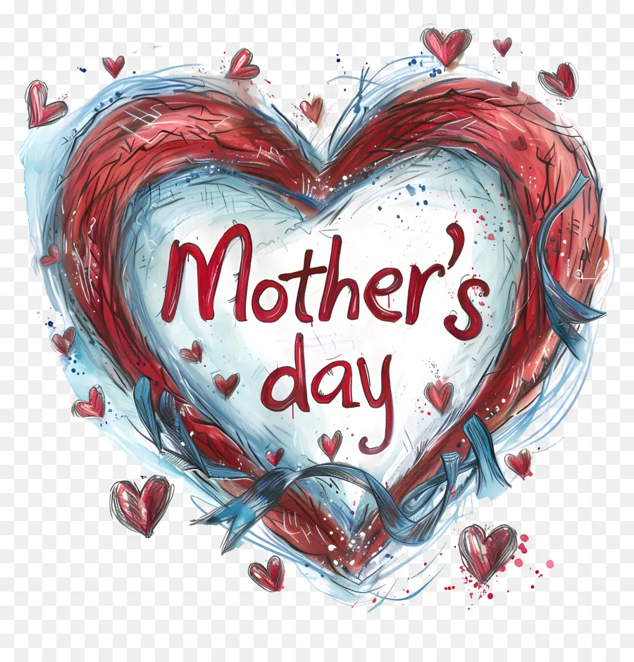 Anneler Günü，Kalp PNG