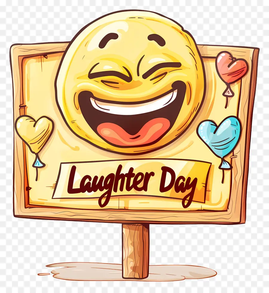 Dünya Kahkaha Günü，Sarı Gülen Yüz PNG