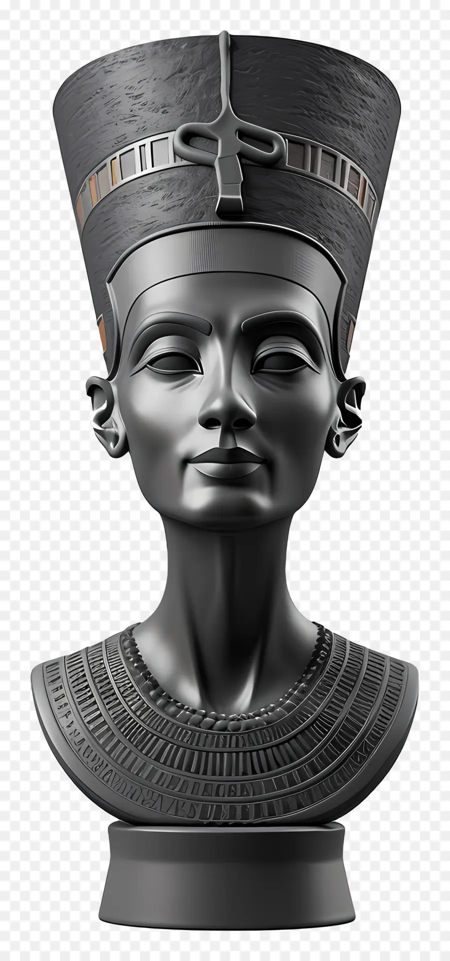 Nefertiti Büst，Mısır Kraliçesi PNG