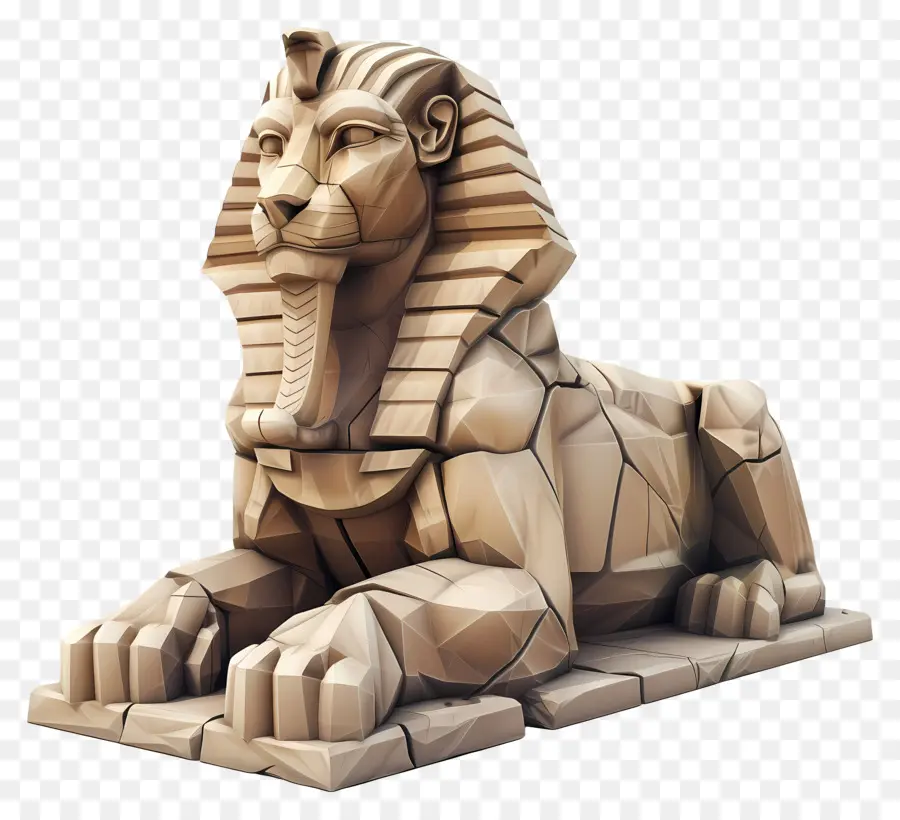 Giza Büyük Sfenks，Sfenks Heykeli PNG