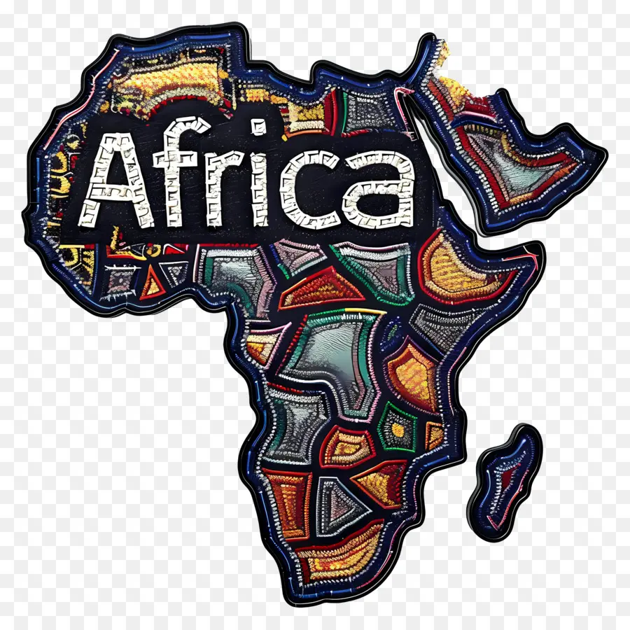 Afrika Gün，Afrika Haritası PNG