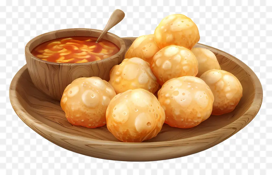 Panipuri Yemekleri，Çıtır Kızarmış Köfte PNG