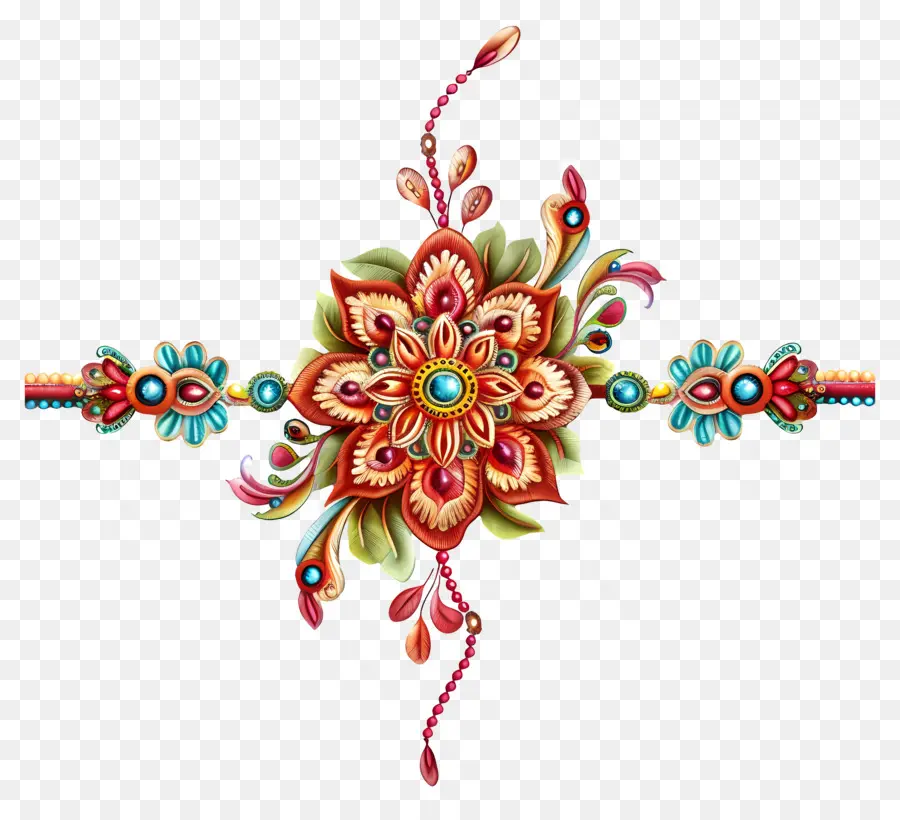 Rakhi，Renkli Rakhi PNG