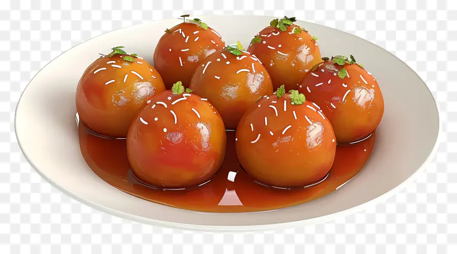 Gulab Jamun，Tatlılar PNG