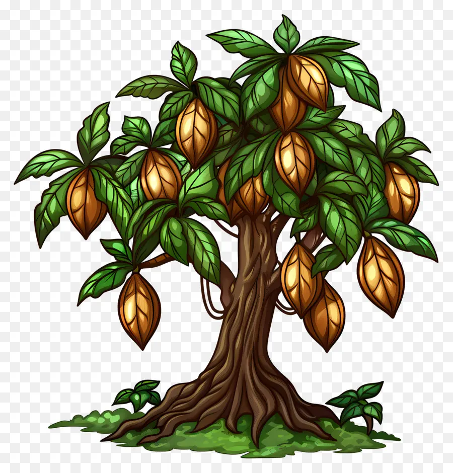 Kakao Ağacı，çikolata Ağacı PNG