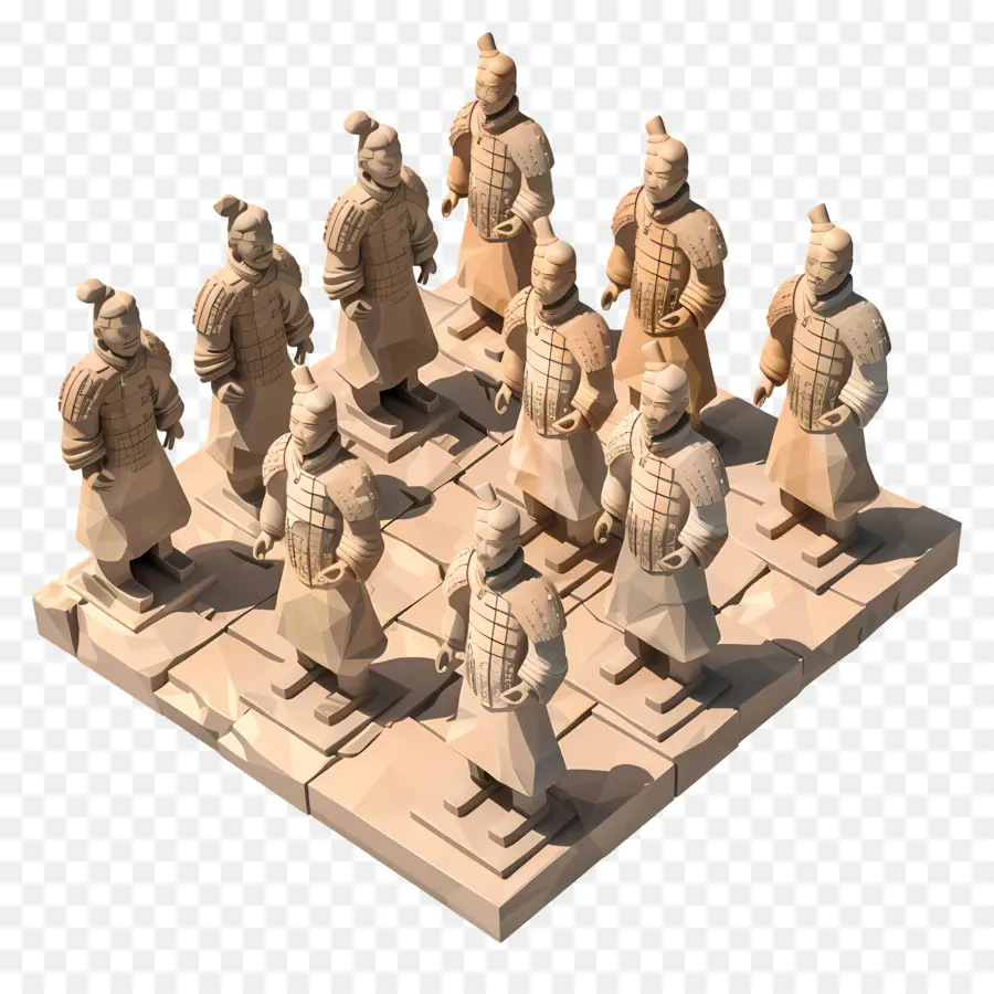 Terracotta Ordusu，Satranç PNG