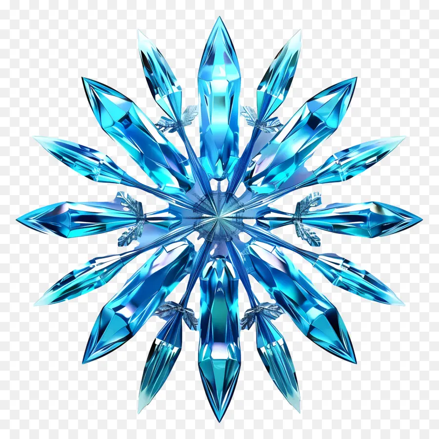 Mavi Kar Tanesi，Altı Köşeli Yıldız PNG